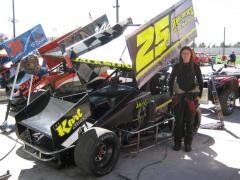 SIERRA JACKSON BESIDE HER VERY FAST SPRINT.JPG